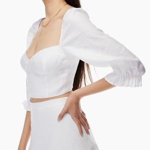 Wilfred Vilette Linen Blouse